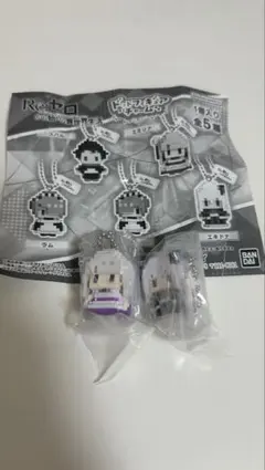 リゼロ ドット フィギュア チャーム エミリア エキドナ セット