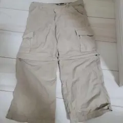 アニエスベー 4ans 薄手カーゴ2wayパンツ