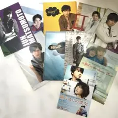 【新品未開封】おまけつき松本潤クリアファイル9枚セット