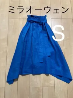 値下げ ミラオーウェン リネンスカート