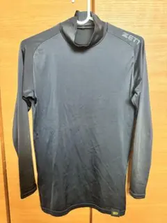 ［美品］ZETT ネイビー長袖アンダーシャツSサイズ