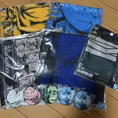 僕のヒーローアカデミア　一番くじ　タオル・サコッシュ・ラバーキーホルダーセット