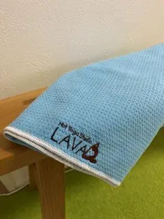 LAVA ヨガタオル 水色