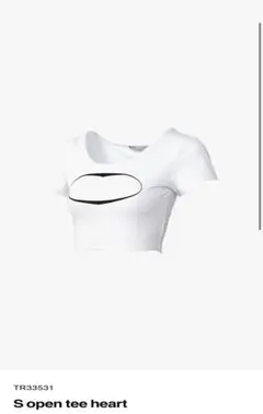 S open tee heart