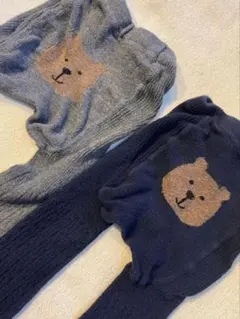 BabyGap くまさんタイツ 2点セット（2-3才）