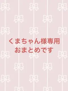 くまちゃん様専用おまとめです