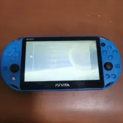 Aqua Blue PS Vita 本体 4ソフトセット