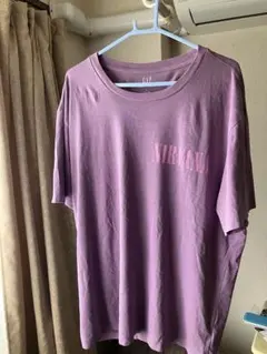 GAP nirvana Tシャツ　Lサイズ　パープル　ギャップ　ニルヴァーナ