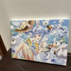 ホロライブ　兎田ぺこら生誕祭キャンパスアート