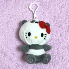 【新品】サンリオ ハローキティ マスコット キーホルダー キーリング パンダ