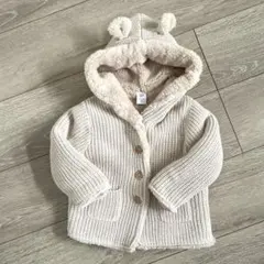 ベビーギャップ 裏ボアニットカーディガン アウター ＊babyGAP＊