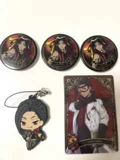 ツイステ　ジャミル　磁石•ラバスト•カードセット