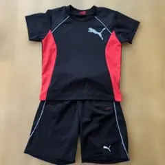 PUMA ジャージ 上下セット 120cm キッズ　スポーツウェア ブラック