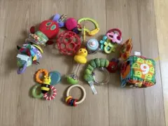 新生児〜ベビーおもちゃ詰め合わせセット♡はらぺこあおむし歯固め音が鳴るおもちゃ