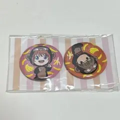 銀魂 THE FINAL 購入特典 神楽 沖田 缶バッジセット