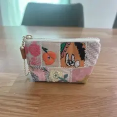 ミナペルホネン　ミニミニポーチ　レア　ハンドメイド
