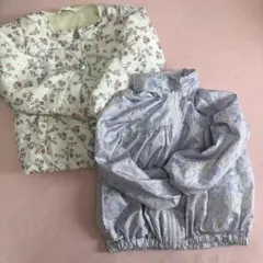 女の子アウターセット　ウィンドブレーカー　110 ブランシェス　ダウン