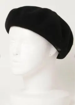 ブラック ベレー帽　ミカベレー帽