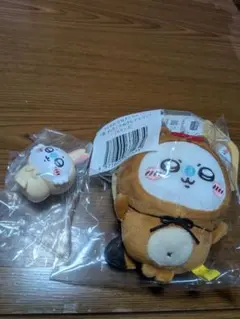 ちいかわ・モモンガ　ぬいぐるみ・ソフビフィギュアセット