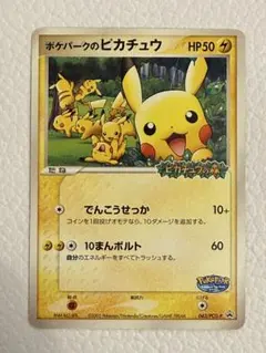 ポケパークのピカチュウ PROMO プロモカード ポケモンカード 状態悪