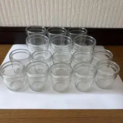 モロゾフ　プリンカップ　空瓶　 大　6個　　小 10個