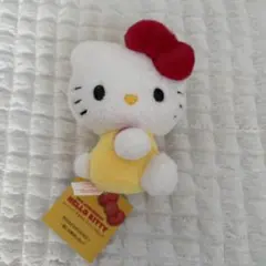 キティ50周年アニバーサリー　ショップ限定ぬいぐるみコレクション黄色