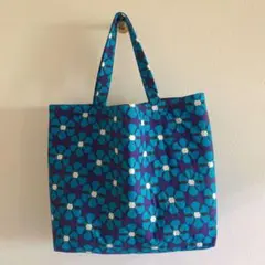 ☆アフリカ布☆ 大きめトートバッグ　①