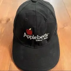 美品 Apple USA 企業 ロゴ ビンテージ キャップ 90s ブラック
