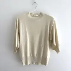 Techichi☆テチチ ボリューム袖プルオーバー オフホワイト