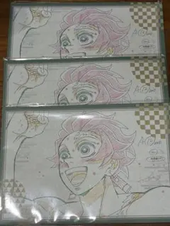 鬼滅の刃　ダイニング　お楽しみくじ　ポストカードセット　3セット　炭治郎　宇髄