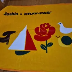 Joshin 3WAY クレパス柄 ブランケット