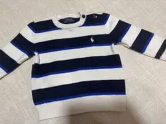 Polo Ralph Lauren ストライプニットセーター 95cm未満