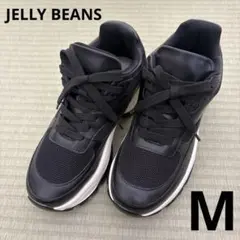 スニーカー　JELLY BEANS レディース　黒　Mサイズのサムネイル