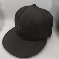 ◆3821 NEWERA　ロサンゼルスドジャース　ブラック　キャップ