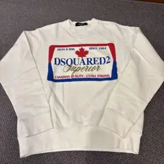 DSQUARED2 ホワイト スウェット S