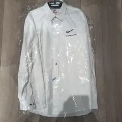 nike supreme cotton twill shirt シャツ ｌサイズ