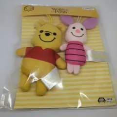 くまのプーさん ピグレット ぺたっとペアマスコット