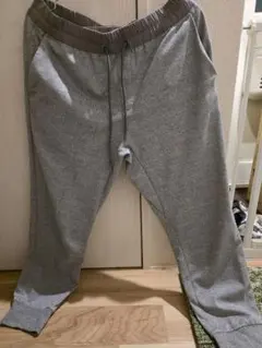 グローバルワーク　グレー ジョガーパンツ スウェット素材