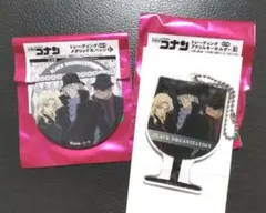 黒ずくめの組織 缶バッジ アクキー 名探偵コナン トレーディング e