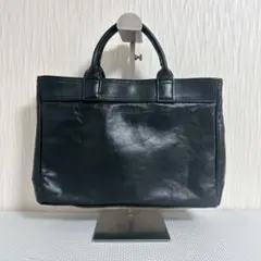 ダブルス　トートバッグ　ドライビングトート　ミニ　レザー　黒のサムネイル