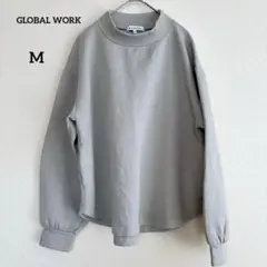 モックネック スウェット