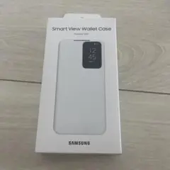 Galaxy S24 Smart View Wallet Case|ホワイト