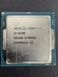 Intel Core i3 6100 CPU 3.70GHz