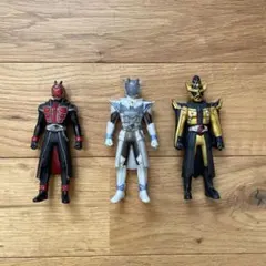 仮面ライダーウィザード ソフビ フィギュア 戦隊ヒーロー ガイム オーズ