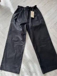 無印良品✨タックワイドパンツ　150