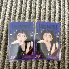 aespa richman popup karina カリナ トレカ