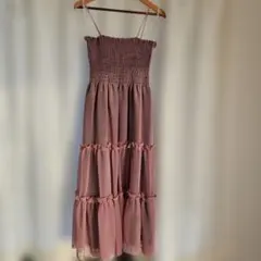 パーティーピンクドレス