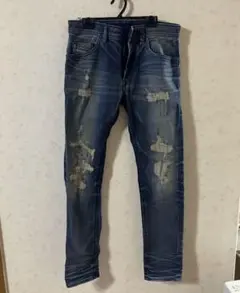 Diesel Thommer デニムパンツ ダメージ加工