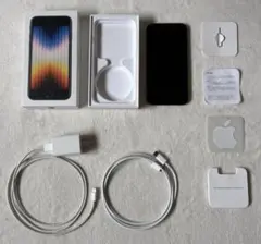 iPhone SE 第3世代 64GBミッドナイト 付属品完備