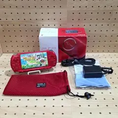 付属品完備 動作品 / 点検・整備済み psp3000 本体 ラディアントレッド